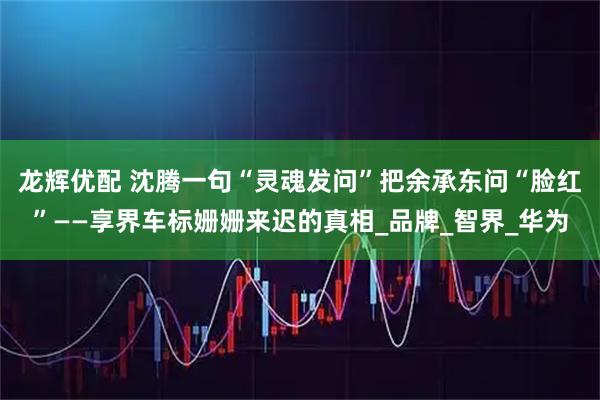 龙辉优配 沈腾一句“灵魂发问”把余承东问“脸红”——享界车标姗姗来迟的真相_品牌_智界_华为